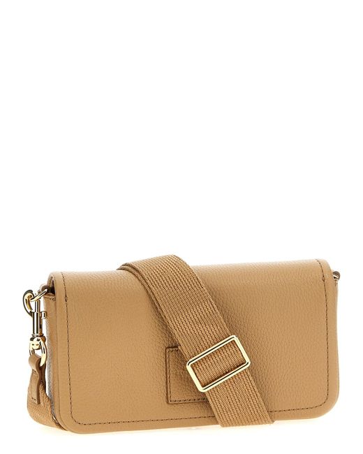 Marc Jacobs Natural 'The Leather Mini Bag' Crossbody Bag