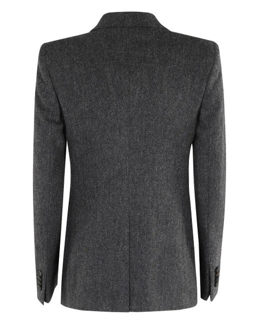 Tagliatore Black Virgin Wool And Cashmere Jacket
