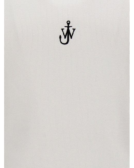 J.W. Anderson White Anchor Tops for men