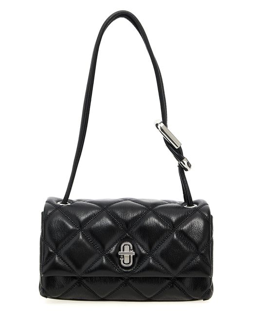 ショルダーバッグ・ポシェット MARC JACOBS 'The Quilted Mini Dual' shoulder bag Black Marc Jacobs 'The Quilted Mini Dual' Shoulder Bag in Black