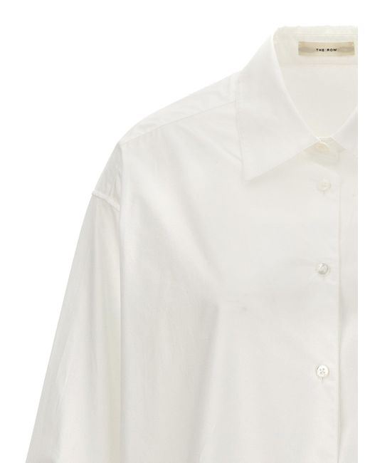 The Row White 'Luka' Shirt