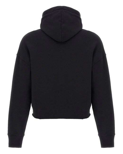 Con Cappuccio Di Cropped di Givenchy in Blue