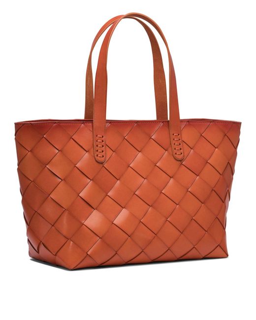 Dragon Diffusion Orange Crossover 4 Cm Diagonal Straps Basket Tote 40 X23 X17 Cm
