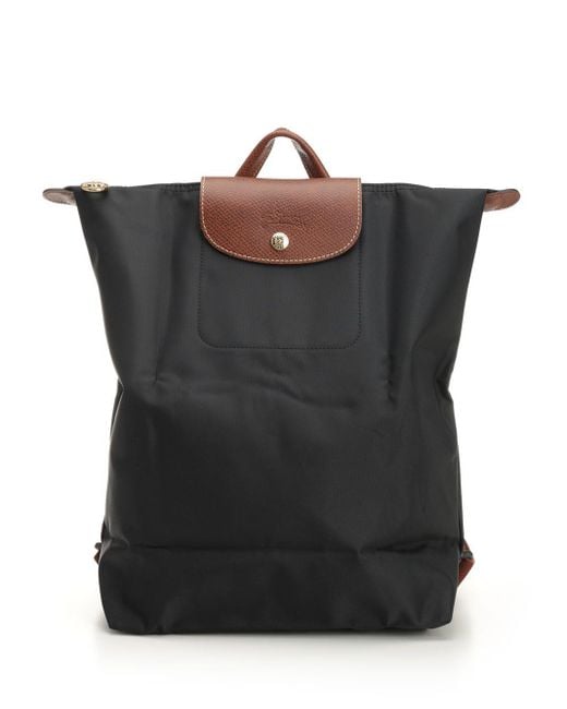 Longchamp Black Backpacks