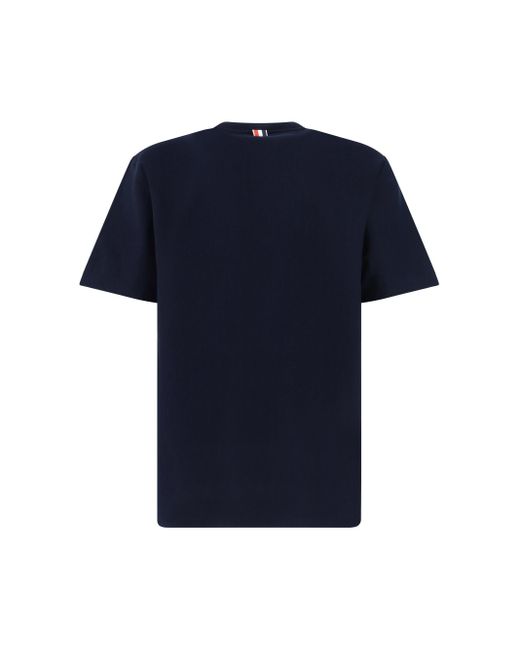 T-Shirt di Thom Browne in Blue da Uomo