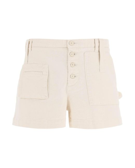 Etro Natural Multi-pocket High-waist Shorts for men