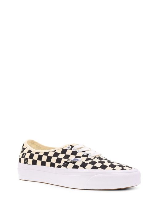 Vans White Checkerboard Authentic Reissue 44 for men