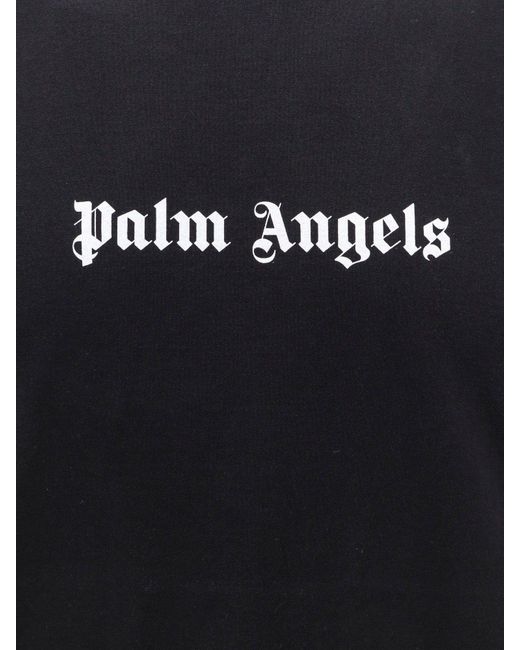 Palm Angels Black T-Shirt for men