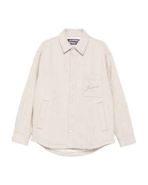 Jacquemus White Boulanger Overshirt for men