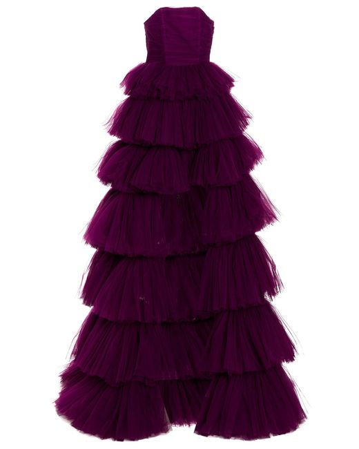 19:13 Dresscode Purple Maxi Tulle Dress