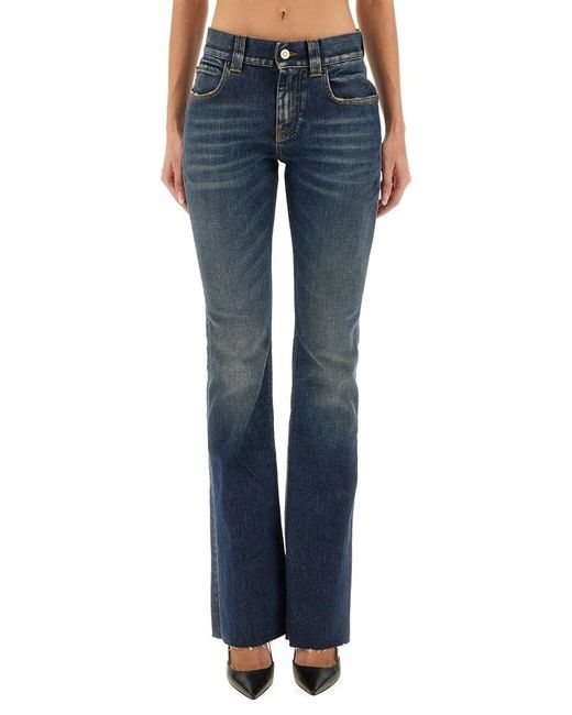 Slim Fit Bootcut Pants-Donna di Balenciaga in Blue