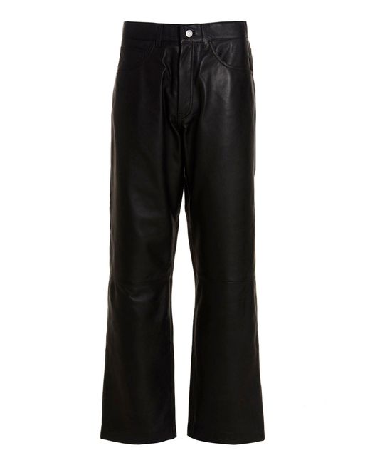 sunflower Leather Pants in Black for Men | Lyst
