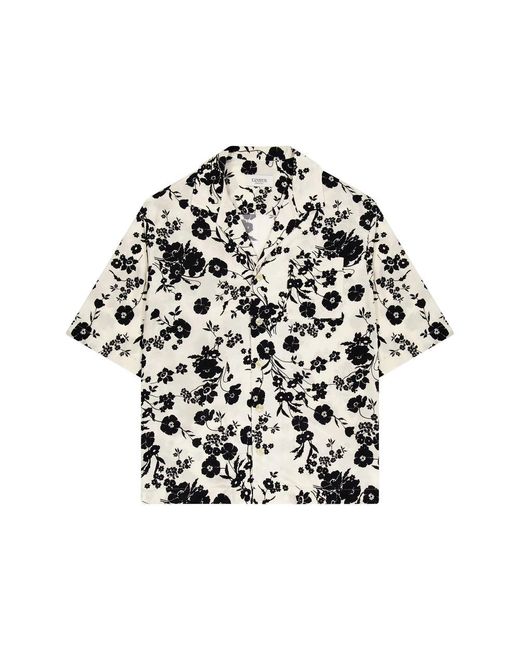 Laneus Black Fabric Shirts for men