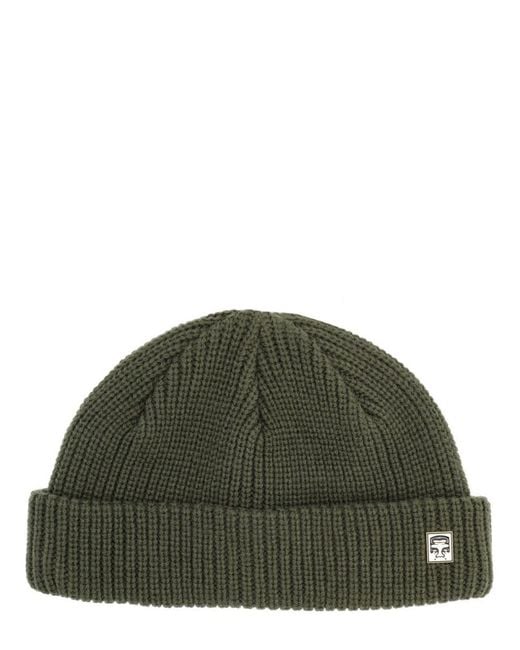 Obey Green Cap With Logo for men