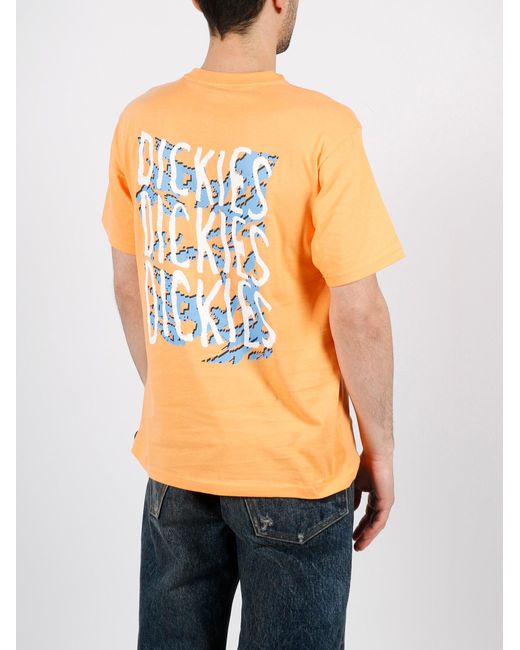 Dickies Orange Creswell T-shirt for men