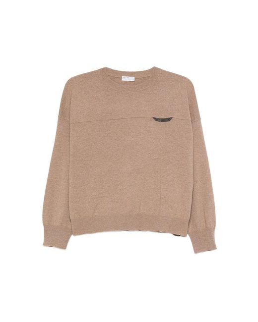 Brunello Cucinelli Natural Tops