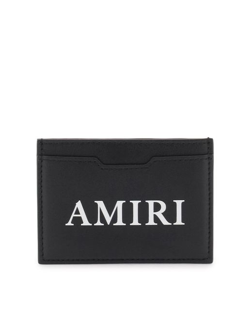 Amiri Black Logo Cardholder for men
