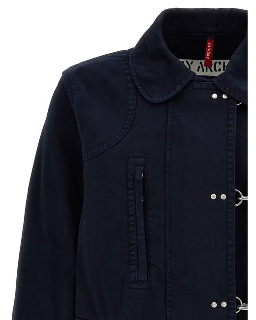 FAY ARCHIVE Blue 4 Ganci Casual Jackets, Parka for men