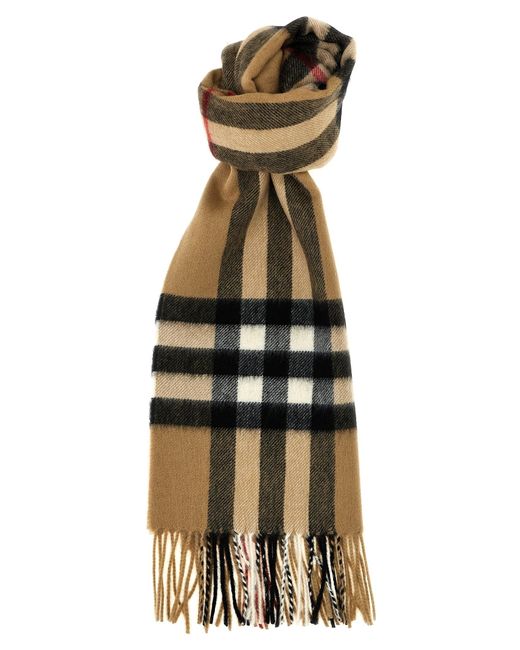 Burberry Multicolor Check Cashmere Scarf for men