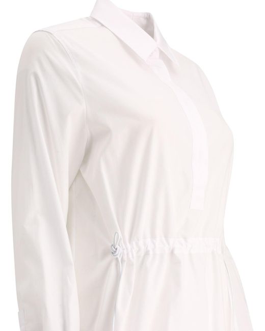 Max Mara White "Juanita" Shirt Dress
