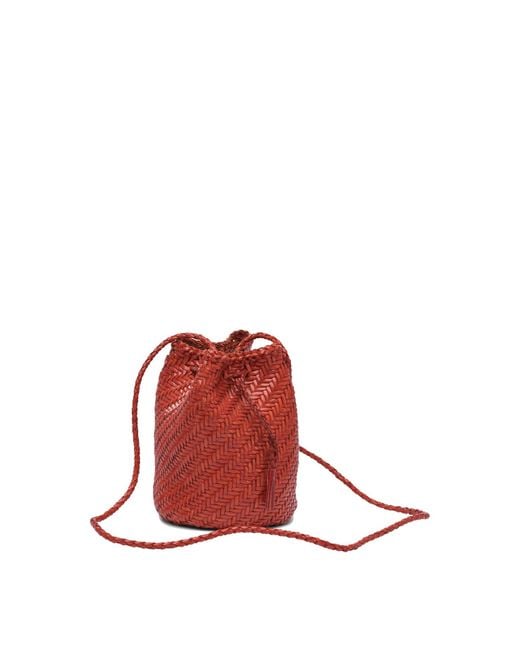Dragon Diffusion Red Pompom Double Jump Pompom Shape 2 X Jump Design Shoulder Pouch 15 X18 X13 Cm