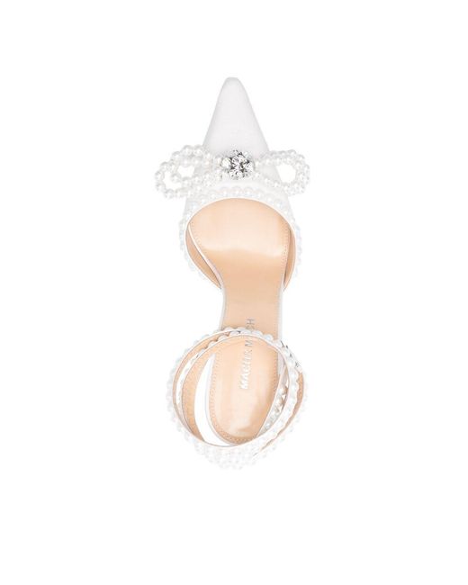 Decollete Pelle-Donna di Mach & Mach in White