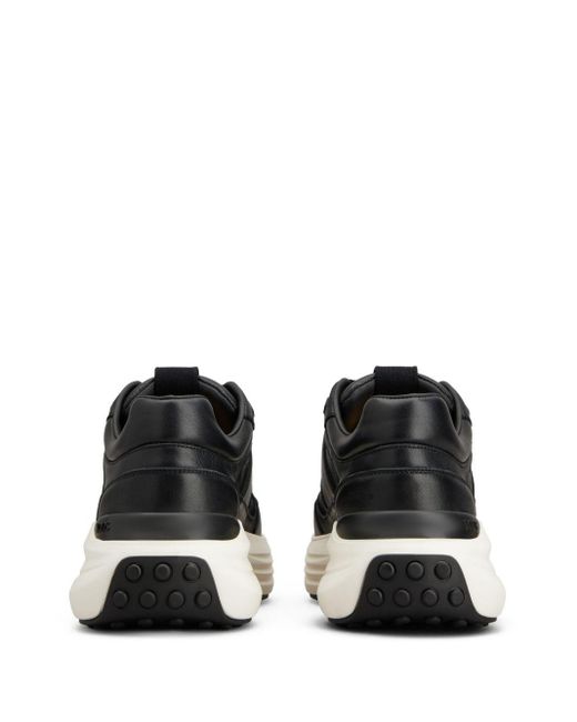 Tod's Black Leather Sneakers