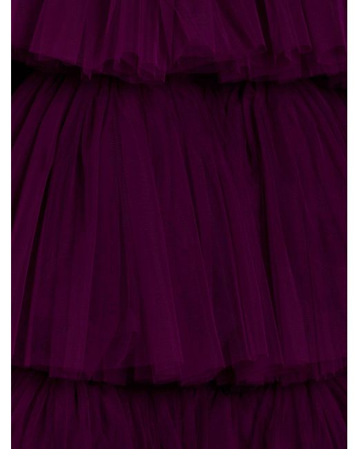 19:13 Dresscode Purple Maxi Tulle Dress