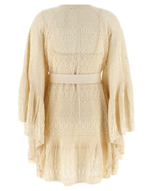 Zimmermann Natural Coco Pointelle Lace' Dress