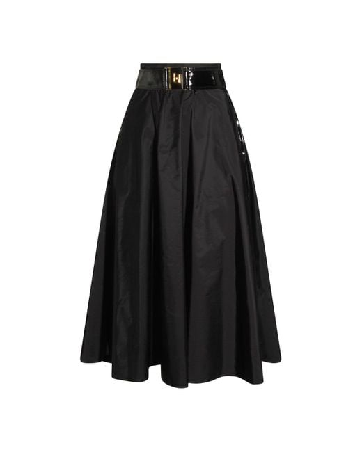 Skirts Blacks And Greys-Donna di Elisabetta Franchi