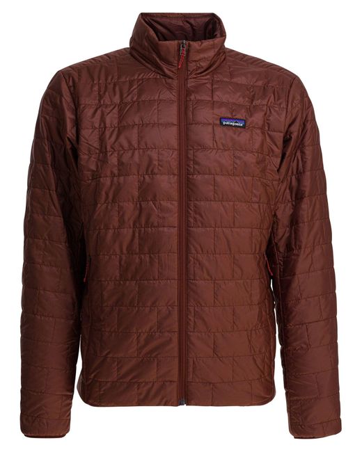 Patagonia Brown "nano Puff" Jacket for men