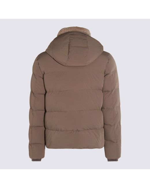 Coats Nut-Uomo di Moorer in Brown da Uomo