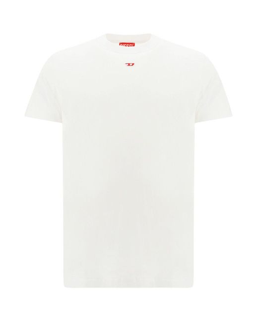 T-Shirt T-Diegor di DIESEL in White da Uomo