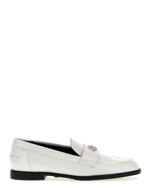Furla White 1927 Loafers