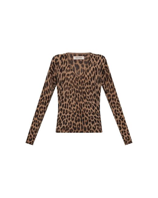 Zadig & Voltaire Brown Sweaters
