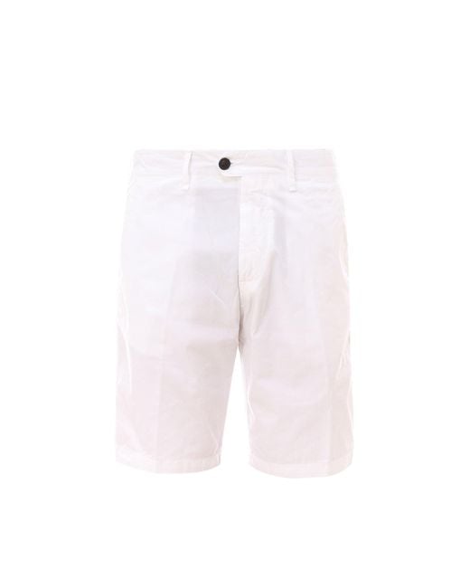 PERFECTION GDM Pink Cotton Bermuda Shorts for men