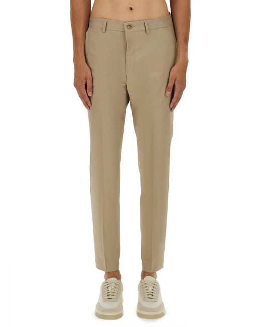 Slim Fit Pants-Uomo di Boss in Natural da Uomo