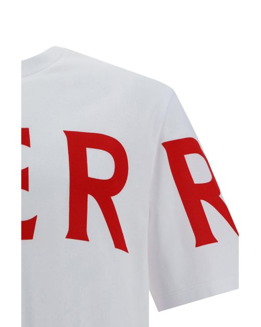 T-Shirt di Ferragamo in White da Uomo