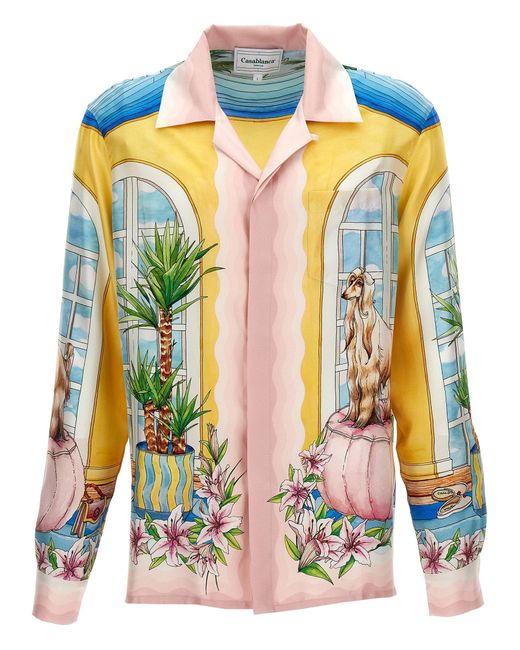 Casablanca Multicolor 'Appartement Dans Les Airs' Shirt for men