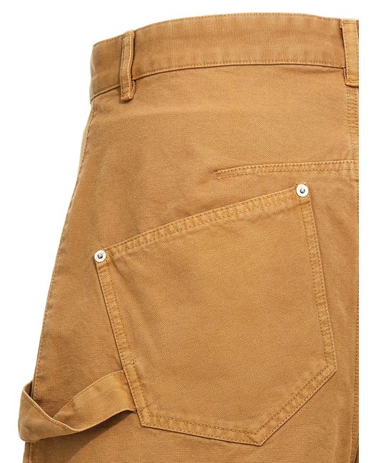 J.W. Anderson Natural Twisted Workwear Bermuda, Short for men