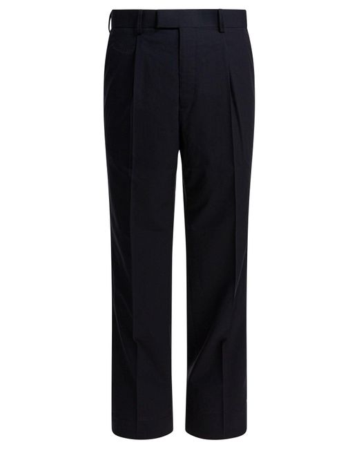 Auralee Wool Pants Trousers Blue for men