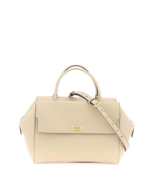 Anya Hindmarch Seaton Handbag in Natural Lyst