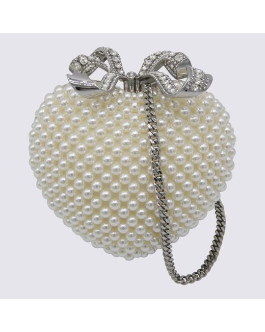 Self-Portrait Metallic Bag