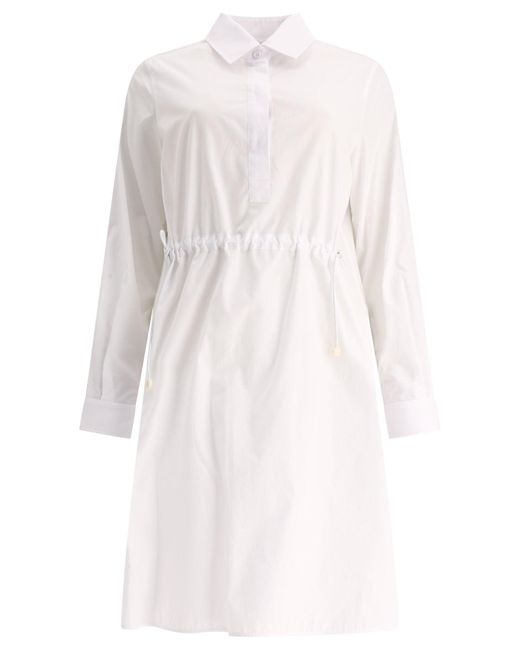 Max Mara White "Juanita" Shirt Dress