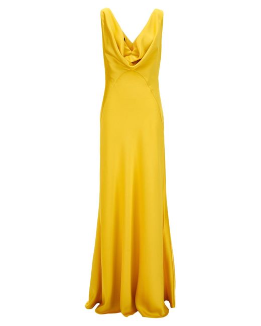 Pinko Yellow Arzigliano Dresses