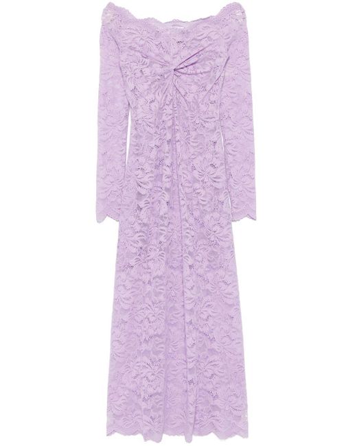 Abito Lungo di Rabanne in Purple