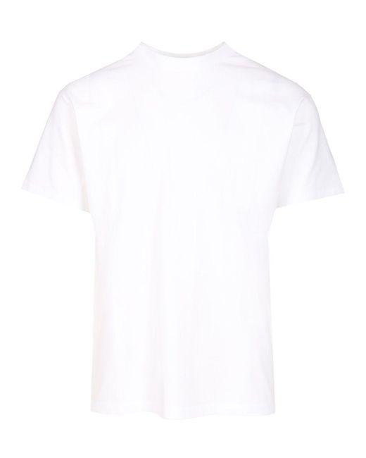 Givenchy White Logo Print T-Shirt for men