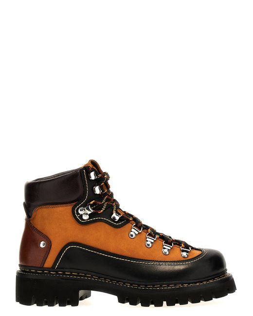 DSquared² Brown Canadian Boots, Ankle Boots for men