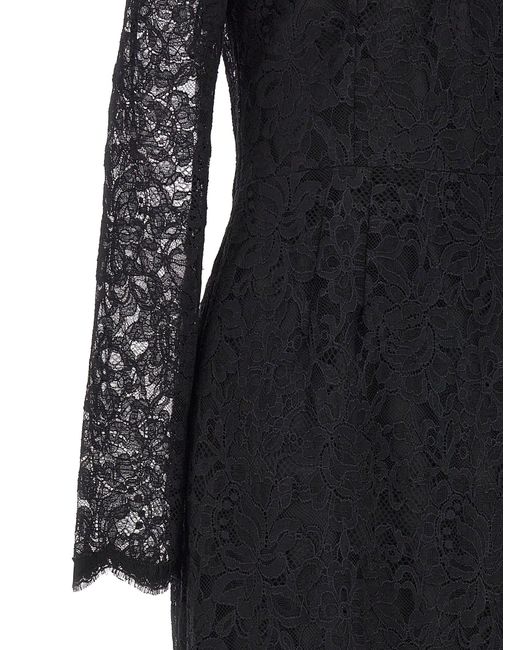 Dolce & Gabbana Black Lace Dress Dresses