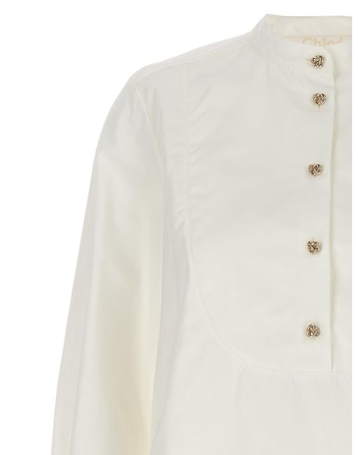 Camicia Blusa di Chloé in White